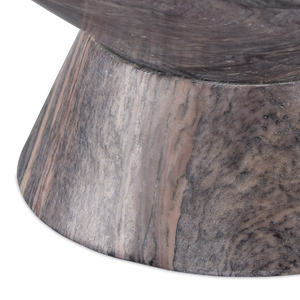 Lubo Breccia Marble Bowl - Elegant Swirling Design Perfect for Decor or Fruit Display in Style