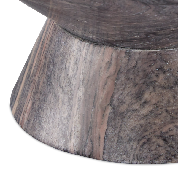 Lubo Breccia Marble Bowl - Elegant Swirling Design Perfect for Decor or Fruit Display in Style