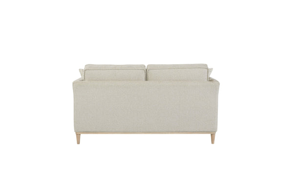 English Elm Loveseat In Elegant Off-White With 2 Reversible Cushions & Pillows For Ultimate Comfort & Style B2699P225139