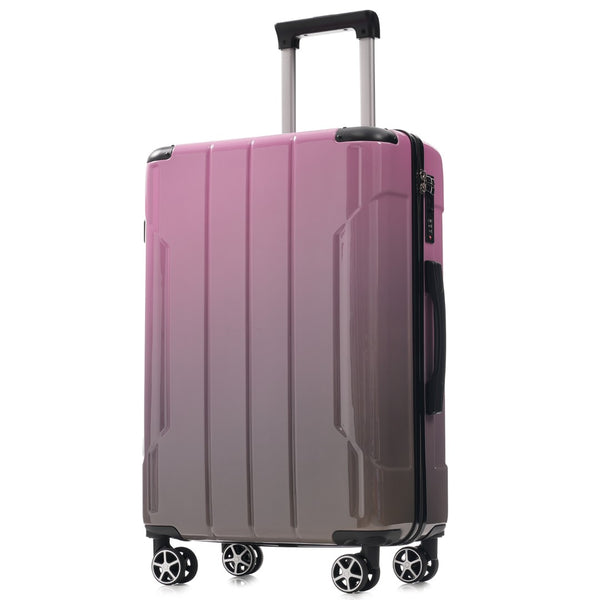 English Elm Luggage 3 Piece Polycarbonate Hardshell Set with Tsa Lock and Spinner Wheels N730P298383P