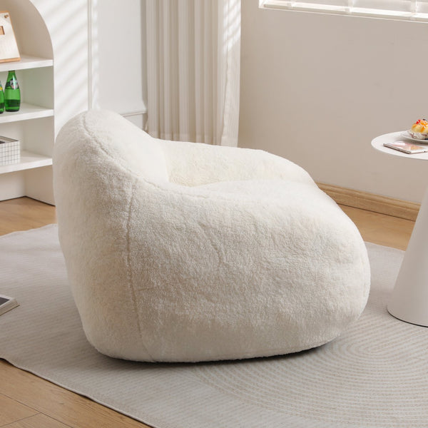 English Elm Bean Bag Chair - Oversized Memory Foam Sofa With Plush Cover & Armrests For Ultimate Comfort & Style W2200P247794
