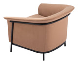 Burry Accent Chair Tan 110117 Zuo Modern