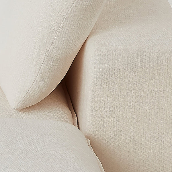 English Elm Modern Chenille Cloud Sofa - Stylish, Comfortable & Modular For Homes, Offices & Contemporary Spaces W3396S00047