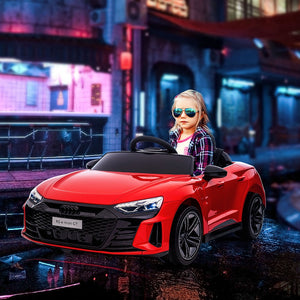 English Elm Aosom Licensed Audi Rs Electric Ride on Toy Car with Remote Control and Suspension W2225P200870