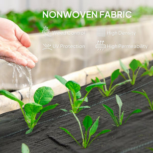 English Elm Weed Suppression Pp Landscape Fabric Heavy Duty Woven 140 Gsm Garden Barrier T3971P423849