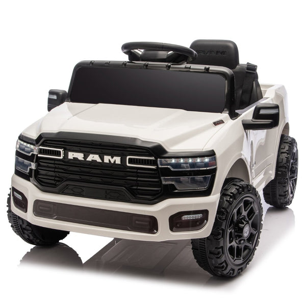 English Elm Licensed Dodge Ram 3500 12v Kids Ride on Truck with Parental Remote and Rear Suspension W1578P346252