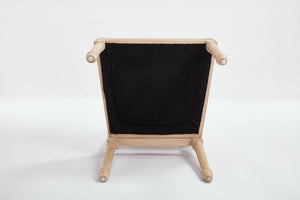 English Elm French Country Dining Chairs Set Of 2, Elegant Upholstered Rattan Back For Dining & Living Spaces W3426P324535