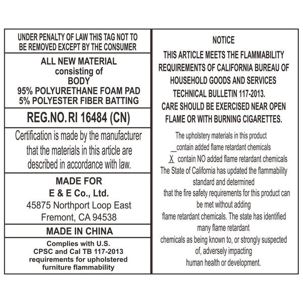 English Elm Skirted Charlotte Upholstered Dining Arm Chair with Hidden Casters, Light Grey Woven Fabric, Padded Comfort B035P217811