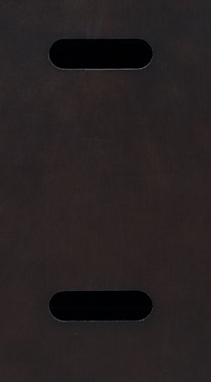 English Elm Diya Forged Bronze Console Cabinet with Espresso Finish, 3D Geometric Facade, Jewelry Tray & Storage B2726P285783