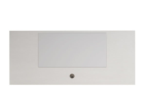 Lexington Sligh Bradenton Executive Desk With Coastal Design, Leather Surface, Ample Storage & Usb Power Supply Creamy White Wood 320-400