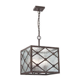 Radley 14'' Wide 3-Light Pendant - Malted Rust 32123/3 Elk Lighting