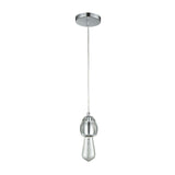 Socketholder 3'' Wide 1-Light Mini Pendant - Polished Chrome 32221/1 Elk Lighting