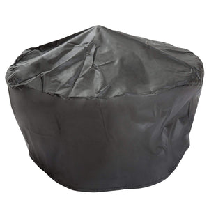 Homeroots 30" Fire Pit With Charcoal Grill And Spark Screen   322823