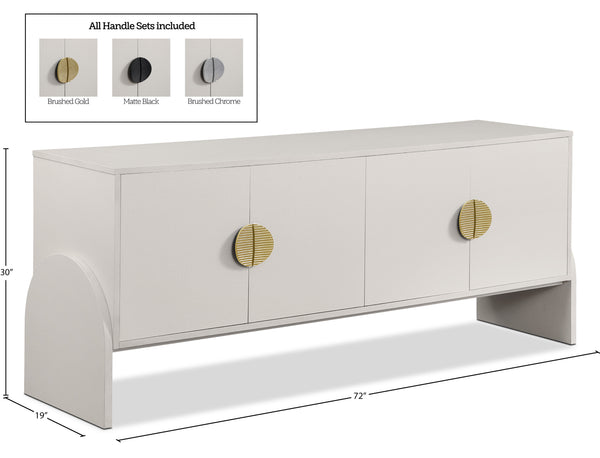 Beckwith Cream Sideboard/Buffet 322 Meridian Furniture