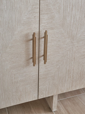 Lexington Sligh Sorenson Media Console - Contemporary White Oak Design With Elegant Dark Walnut Finish And Storage Solutions Taupe Wood 322-660