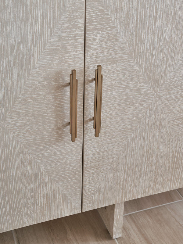 Lexington Sligh Sorenson Media Console - Contemporary White Oak Design With Elegant Dark Walnut Finish And Storage Solutions Taupe Wood 322-660