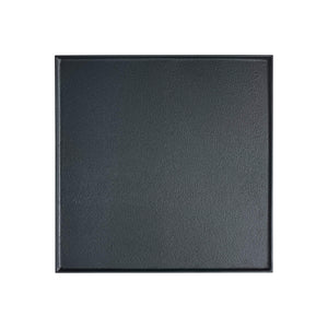 Bernhardt Halden Hammered Cast Iron Side Table with Blackened Finish and Sculpted Legs
