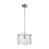 Disco 11'' Wide 1-Light Mini Pendant - Polished Nickel 32321/1 Elk Lighting