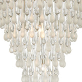 Morning Frost 26'' Wide 10-Light Chandelier - Silver Leaf 32346/10 Elk Lighting