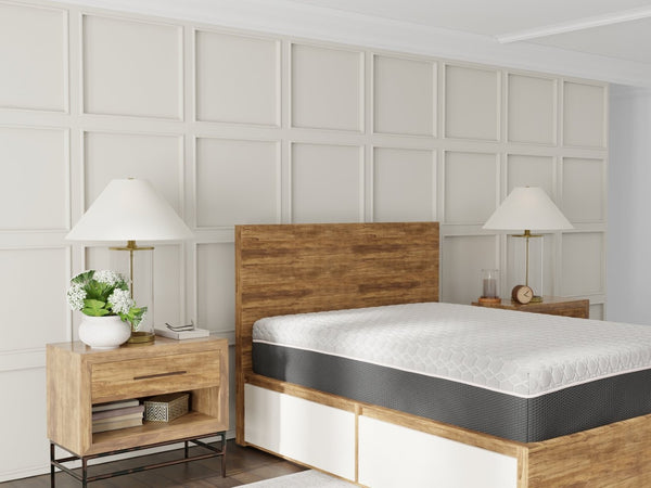 English Elm Copper Infused Hybrid Mattress with Pocketed Coils and Phase-change Cooling Cover B047P300729