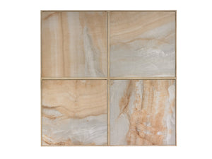 Lexington Tommy Bahama Outdoor 3239-947c Elegant Square Cocktail Table With Custom Porcelain Tops And Chic French Botanical Design Antiqued White Wood 3239-947c