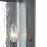 Inversion 14'' High 1-Light Sconce - Charcoal 32420/1 Elk Lighting