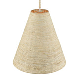 Abaca 17'' Wide 1-Light Pendant - Textured White 32456/1 Elk Lighting