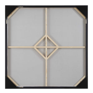 Uttermost Moon Landing Gold Leaf Framed Hand Painted Abstract Canvas Wall Art