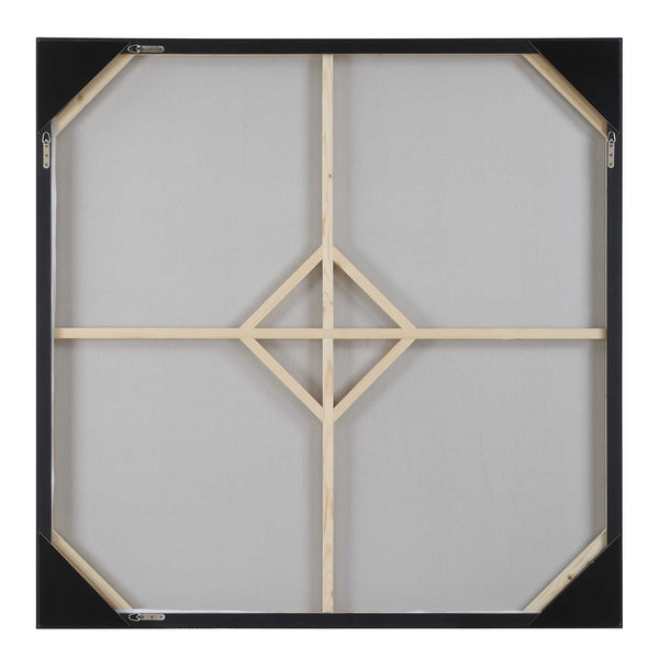 Uttermost Moon Landing Gold Leaf Framed Hand Painted Abstract Canvas Wall Art