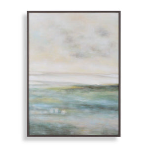 Uttermost Uttermost Awakening Hand Painted Canvas Landscape Wall Art with Dark Walnut Frame 32474