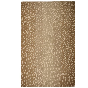 Capel Rugs Serengeti-antelope Hand-tufted Wool Area Rug - Nature-inspired Patterns For Modern Living Spaces Beige, Tan 100% Wool 3252rs09001200700