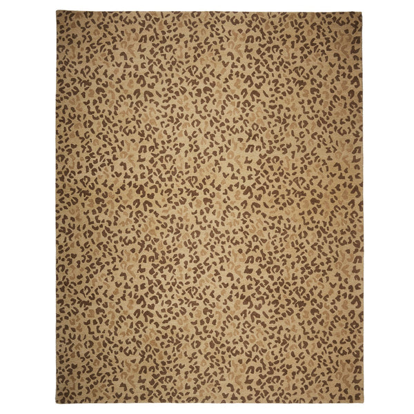 Capel Rugs Serengeti-cheetah Hand-tufted Wool Rug - Nature-inspired Design For Sophisticated Interiors Plains, Brown 100% Wool 3253rs07091000750