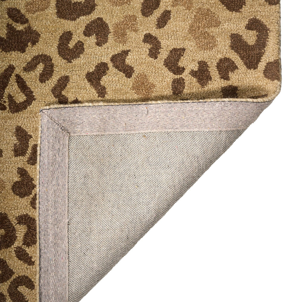 Capel Rugs Serengeti-cheetah Hand-tufted Wool Rug - Nature-inspired Design For Sophisticated Interiors Plains, Brown 100% Wool 3253rs07091000750