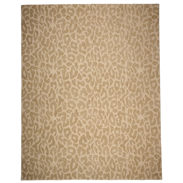Capel Rugs Serengeti-leopard Hand-tufted Wool Area Rug - Nature-inspired Design For Elegant Interiors Natural, Tan 100% Wool 3254rs09001200600