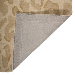 Capel Rugs Serengeti-leopard Hand-tufted Wool Area Rug - Nature-inspired Design For Elegant Interiors Natural, Tan 100% Wool 3254rs09001200600