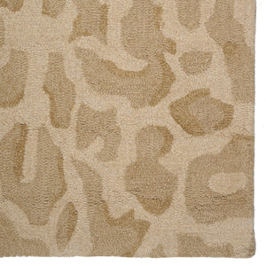 Capel Rugs Serengeti-leopard Hand-tufted Wool Area Rug - Nature-inspired Design For Elegant Interiors Natural, Tan 100% Wool 3254rs09001200600