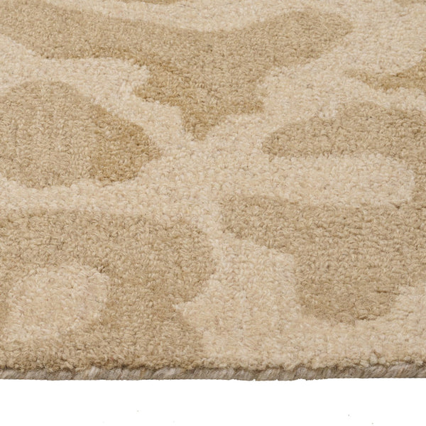Capel Rugs Serengeti-leopard Hand-tufted Wool Area Rug - Nature-inspired Design For Elegant Interiors Natural, Tan 100% Wool 3254rs09001200600