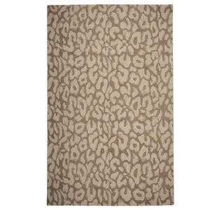 Capel Rugs Serengeti-leopard Hand-tufted Wool Area Rug - Nature-inspired Design For Elegant Interiors Taupe, Tan 100% Wool 3254rs02060800770