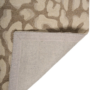 Capel Rugs Serengeti-leopard Hand-tufted Wool Area Rug - Nature-inspired Design For Elegant Interiors Taupe, Tan 100% Wool 3254rs02060800770