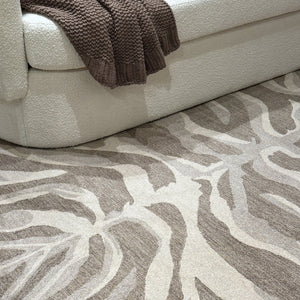 Capel Rugs Serengeti-zebra Hand-tufted Wool Area Rug - Nature-inspired Design For Elegant Modern Interiors Ash, Gray 100% Wool 3255rs02060800675