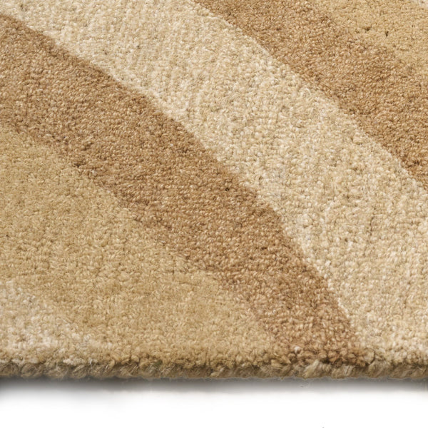 Capel Rugs Serengeti-zebra Hand-tufted Wool Area Rug - Nature-inspired Design For Elegant Modern Interiors Beige, Brown 100% Wool 3255rs02060800725