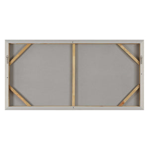 Uttermost Hand-painted Abstract Landscape Art Oak Framed Atmospheric Wall Decor