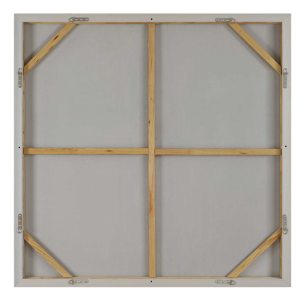 Uttermost Hand-painted Abstract Canvas Art with Pine Frame for Modern Interiors