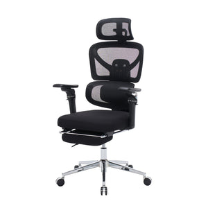 English Elm Ergonomic Mesh Home Office Chair with Massage Lumbar 6d Arms and 4d Headrest W2069P454356