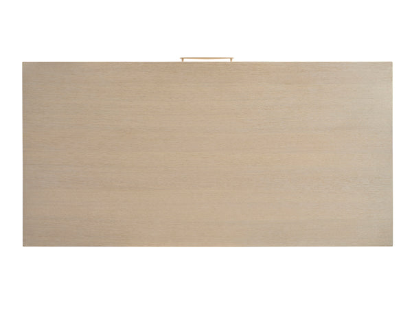 Lexington Sligh Apogee Writing Desk - Elegant Mahogany Design With Full-extension Drawer And Decorative Metal Base Sandscape Wood 325-410