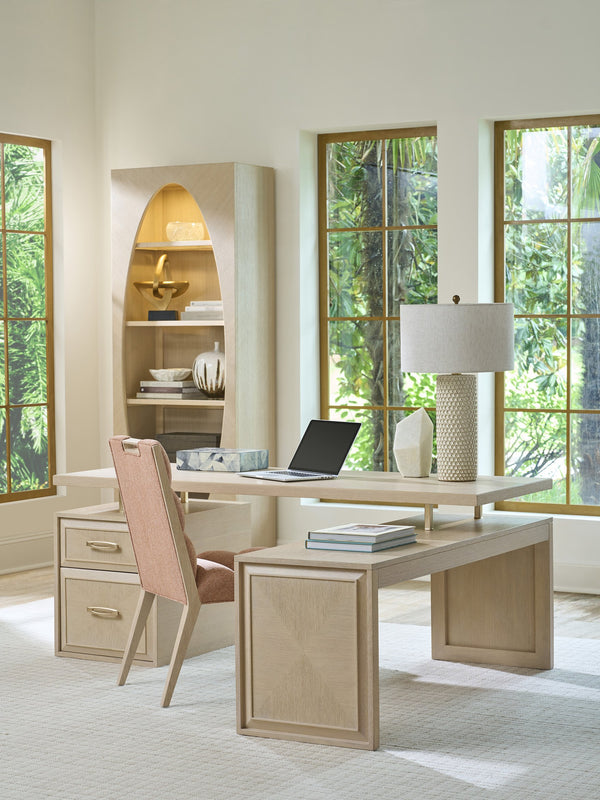 Lexington Sligh Apogee Modular Top - Versatile Design With Mahogany Solids, Perfect For Contemporary Home Offices Sandscape Wood 325-420