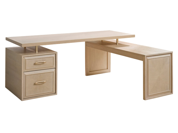 Lexington Sligh Apogee Modular Top - Versatile Design With Mahogany Solids, Perfect For Contemporary Home Offices Sandscape Wood 325-420