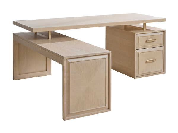 Lexington Sligh Apogee Modular Top - Versatile Design With Mahogany Solids, Perfect For Contemporary Home Offices Sandscape Wood 325-420