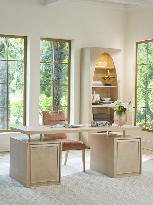 Lexington Sligh Apogee Modular Top - Versatile Design With Mahogany Solids, Perfect For Contemporary Home Offices Sandscape Wood 325-420