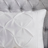 Madison Park Laurel Transitional 7 Piece Tufted Comforter Set MP10-738 White